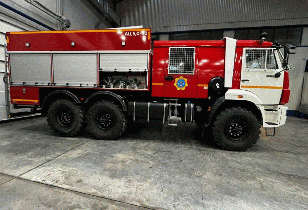 Автоцистерна пожарная АЦ 5,0-70 на шасси Камаз 43118-50